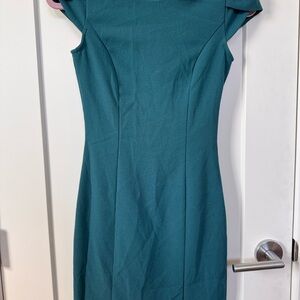 H&M Teal Midi Dress